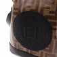 FENDI Bucket Bag Zucca Shoulder Bag PVC Brown FF Logo Women's