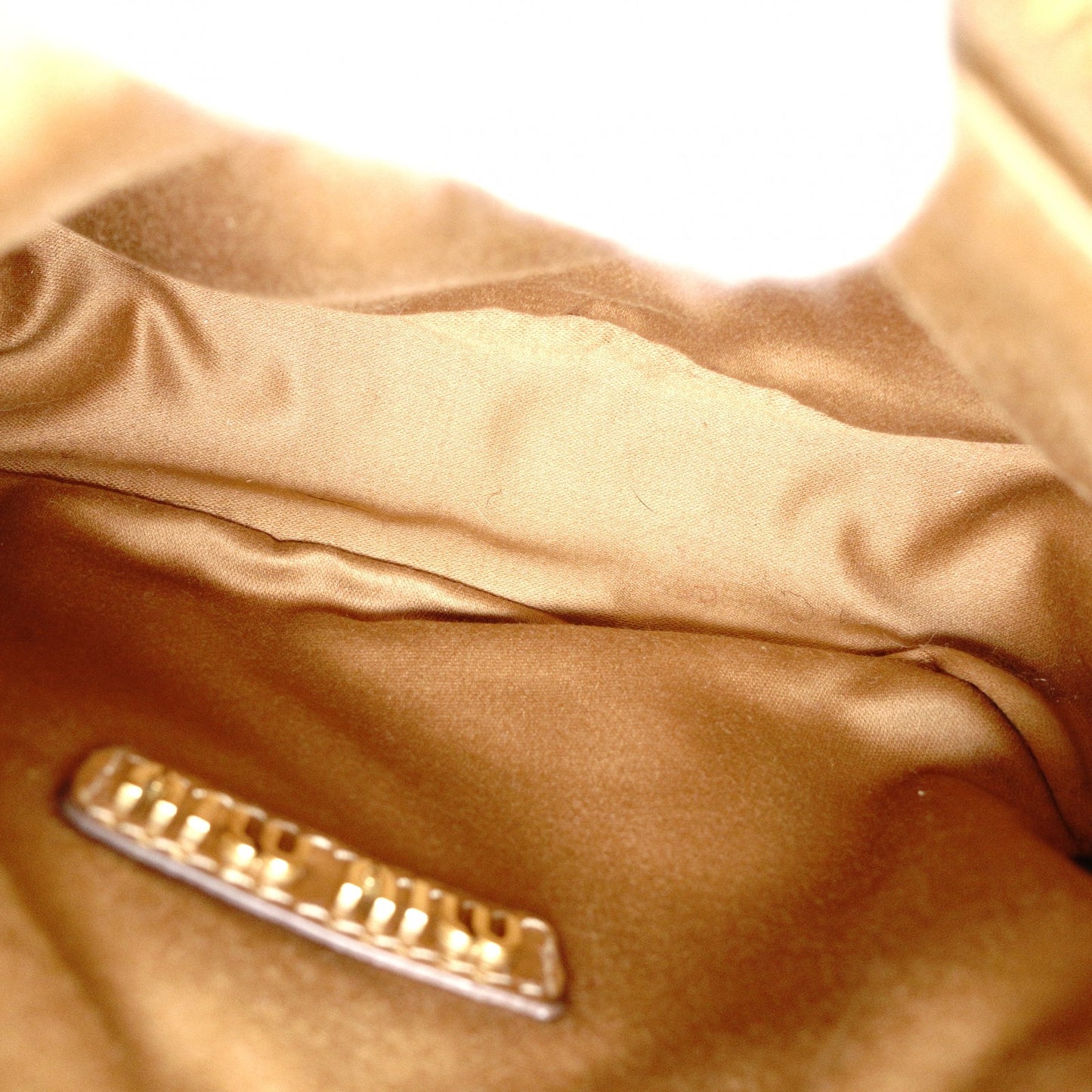 MIUMIU Miu Miu Hobo 2-Way Shoulder Bag, Leather, Camel, 2-Way