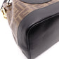 FENDI Bucket Bag Zucca Shoulder Bag PVC Brown FF Logo Women's