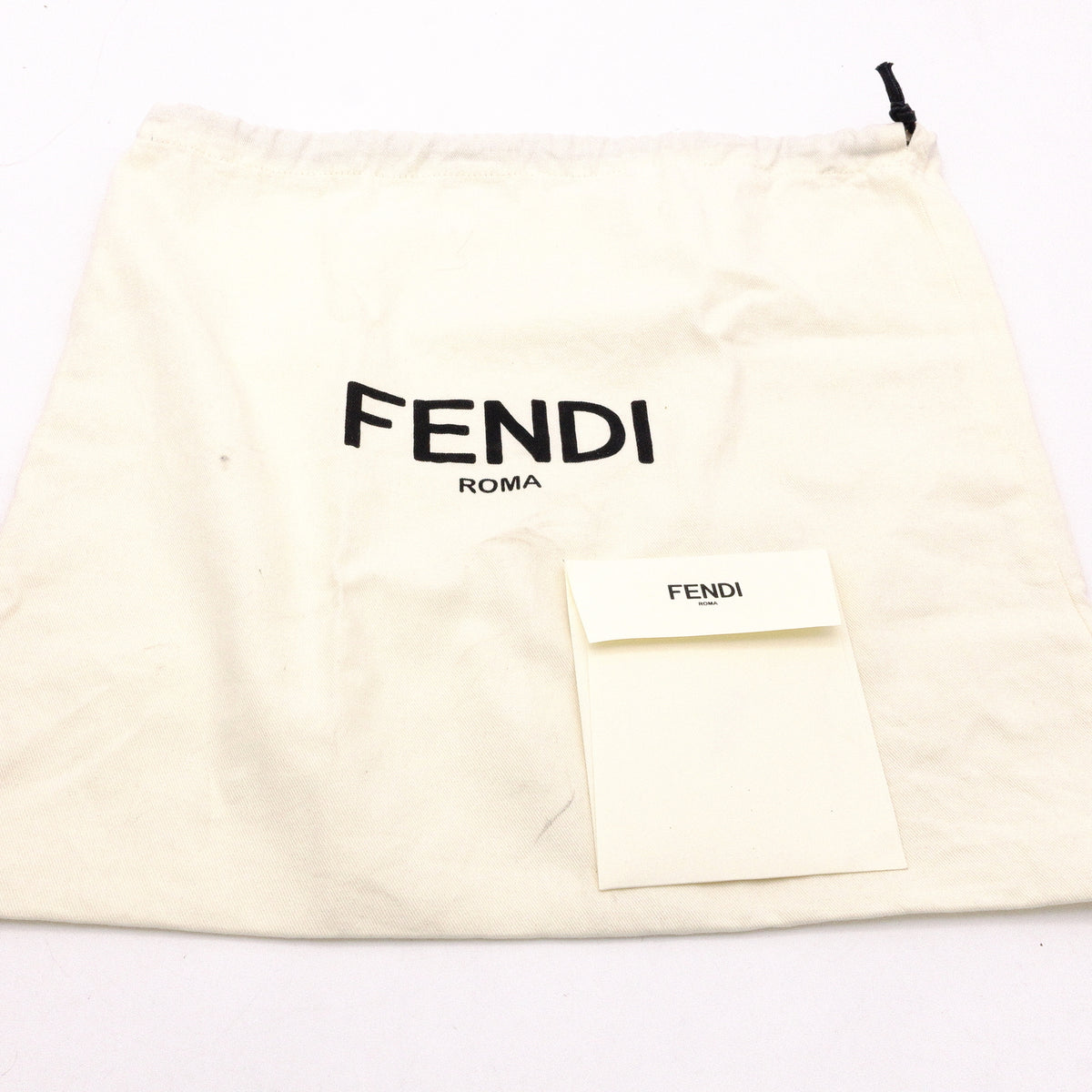 FENDI Bucket Bag Zucca Shoulder Bag PVC Brown FF Logo Women's