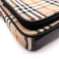 BURBERRY Nova Check Shoulder Bag, Nylon, Beige x Black, Unisex