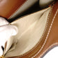 BURBERRY Leather Pocket Bag Mini Two-Tone Canvas Handbag Canvas/Leather Off-White 2-Way