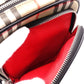 BURBERRY Nova Check Shoulder Bag, Nylon, Beige x Black, Unisex