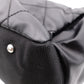 CHANEL Tote Bag GM Paris-Biarritz Tote Bag, Leather and Canvas, Black with Silver Hardware