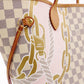 LOUIS VUITTON Neverfull MM Nautical Azur Shoulder Bag, PVC/Leather, Multicolor, Women's