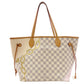 LOUIS VUITTON Neverfull MM Nautical Azur Shoulder Bag, PVC/Leather, Multicolor, Women's