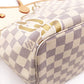 LOUIS VUITTON Neverfull MM Nautical Azur Shoulder Bag, PVC/Leather, Multicolor, Women's