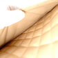CHANEL Cambon Shoulder Bag, Leather, Beige and Black, Tote Bag, Silver Hardware