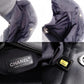 CHANEL Tote Bag GM Paris-Biarritz Tote Bag, Leather and Canvas, Black with Silver Hardware