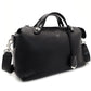 FENDI By the Way Medium Black Handbag 2-Way Leather Shoulder Bag Black 7-9-683