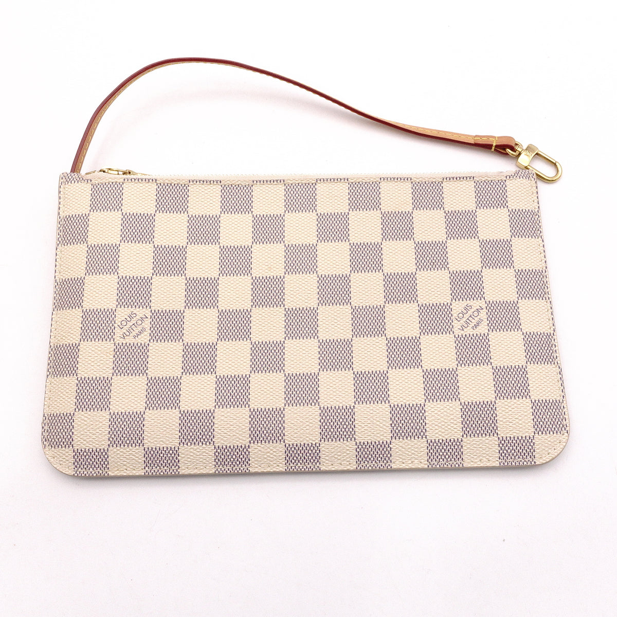 LOUIS VUITTON Neverfull MM Nautical Azur Shoulder Bag, PVC/Leather, Multicolor, Women's