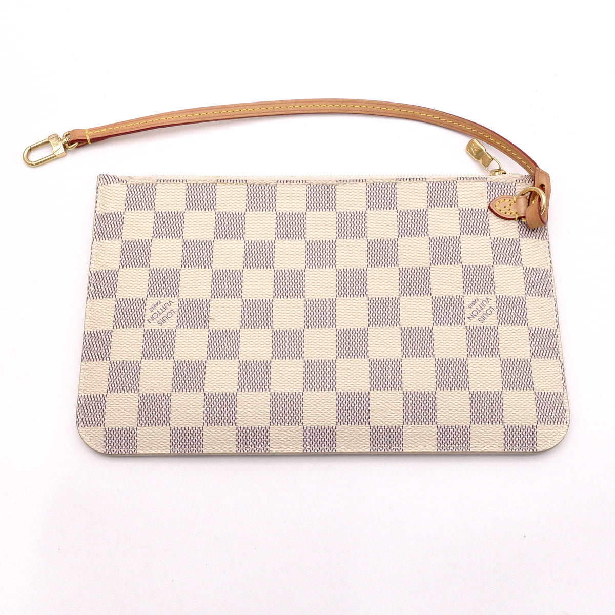LOUIS VUITTON Neverfull MM Nautical Azur Shoulder Bag, PVC/Leather, Multicolor, Women's
