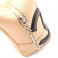 CHANEL Cambon Shoulder Bag, Leather, Beige and Black, Tote Bag, Silver Hardware