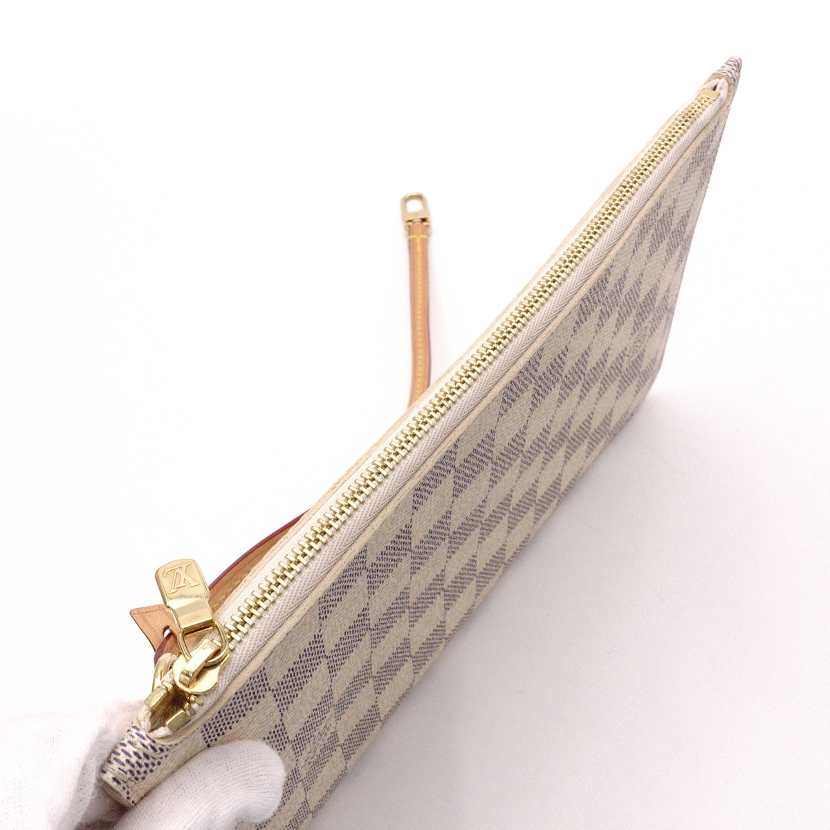 LOUIS VUITTON Neverfull MM Nautical Azur Shoulder Bag, PVC/Leather, Multicolor, Women's