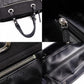 CHANEL Tote Bag GM Paris-Biarritz Tote Bag, Leather and Canvas, Black with Silver Hardware