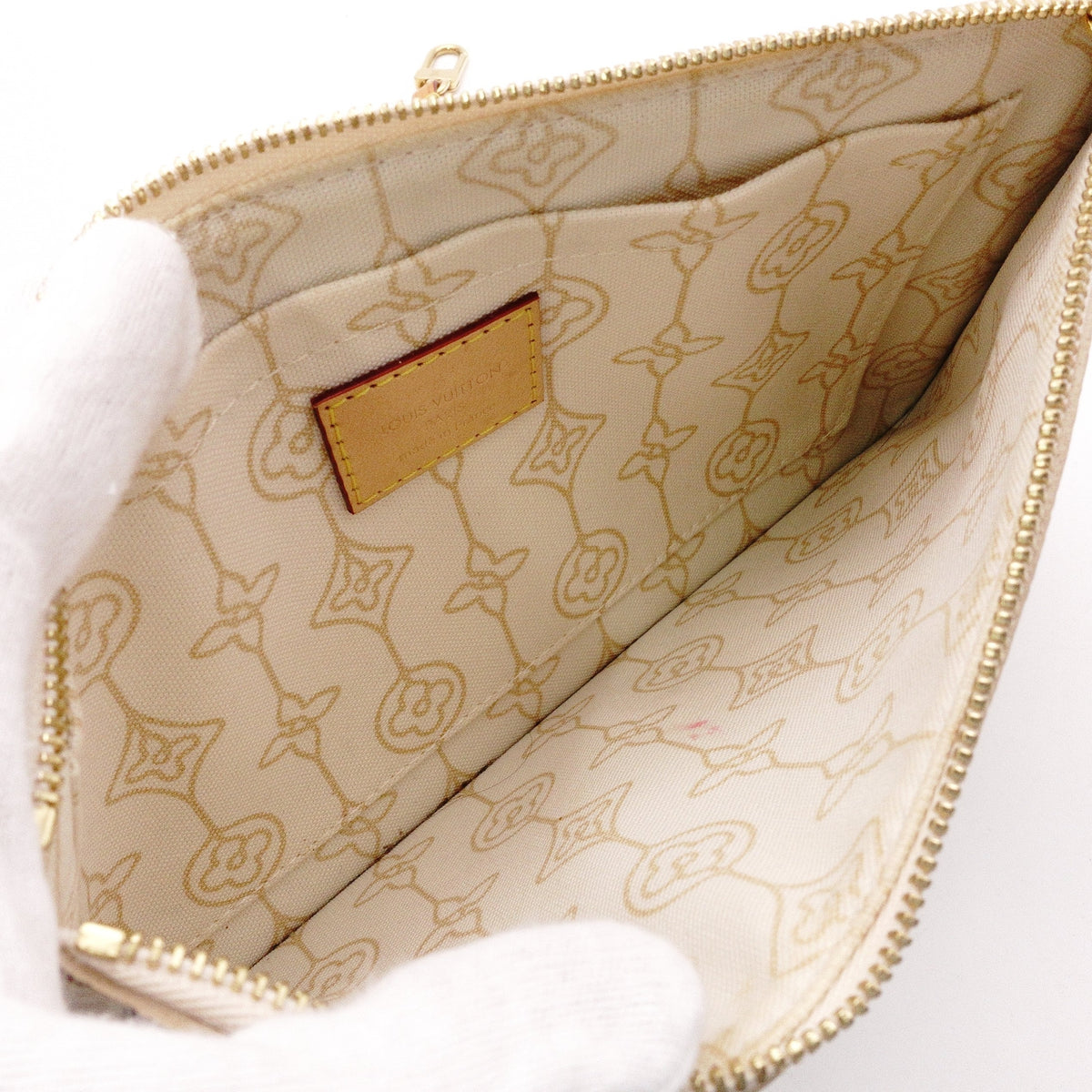 LOUIS VUITTON Neverfull MM Nautical Azur Shoulder Bag, PVC/Leather, Multicolor, Women's