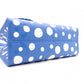 LOUIS VUITTON Yayoi Kusama On the Go PM Monogram Implant Handbag, Leather, Blue, 2-Way