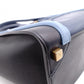 CELINE Luggage Micro Handbag, Leather, Blue, Tote Bag