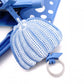 LOUIS VUITTON Yayoi Kusama On the Go PM Monogram Implant Handbag, Leather, Blue, 2-Way