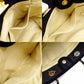 CHANEL Deauville Shoulder Bag Leather/Canvas Denim
