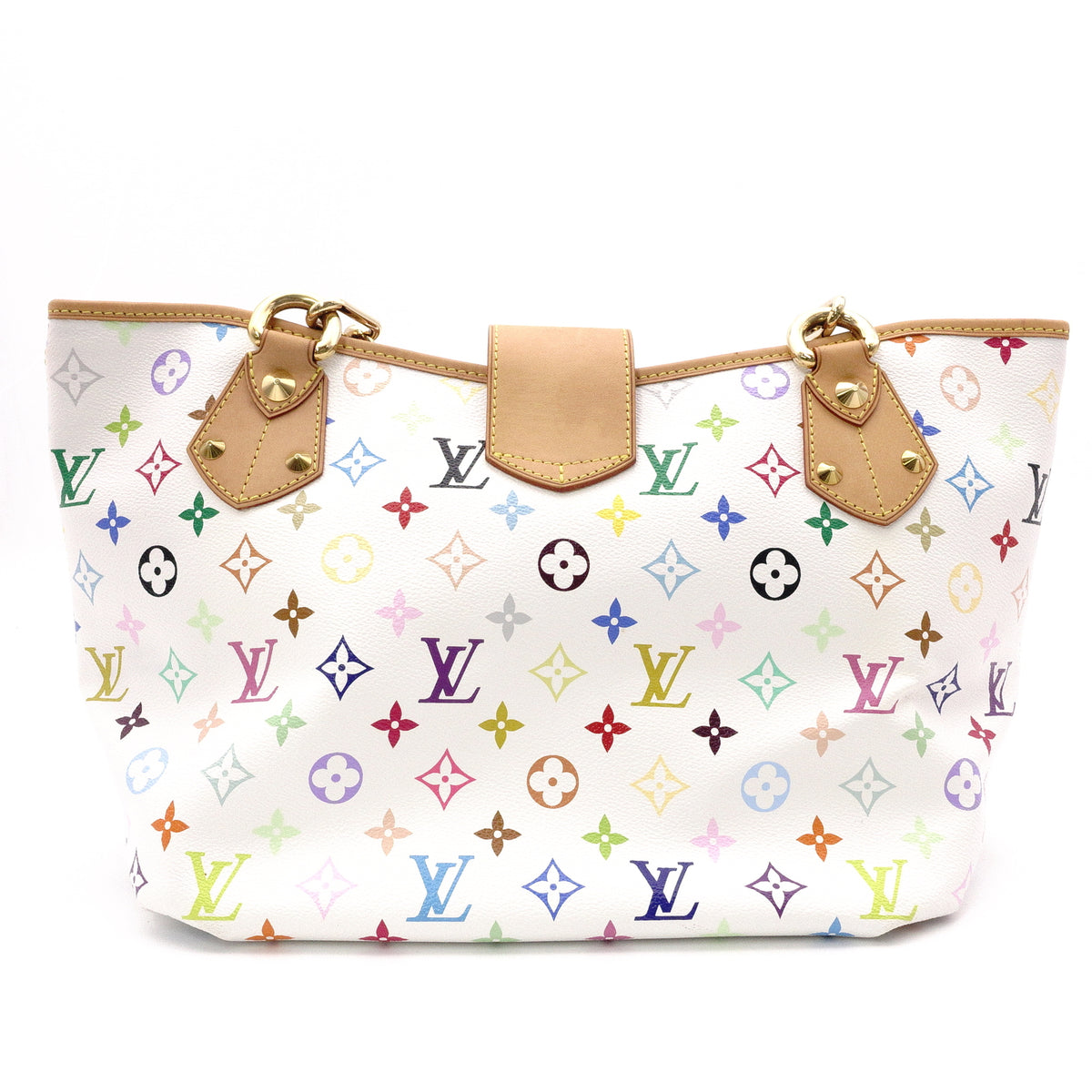 LOUIS VUITTON Annie GM Monogram Multicolor Shoulder Bag, PVC/Leather, Hand Bag Women's