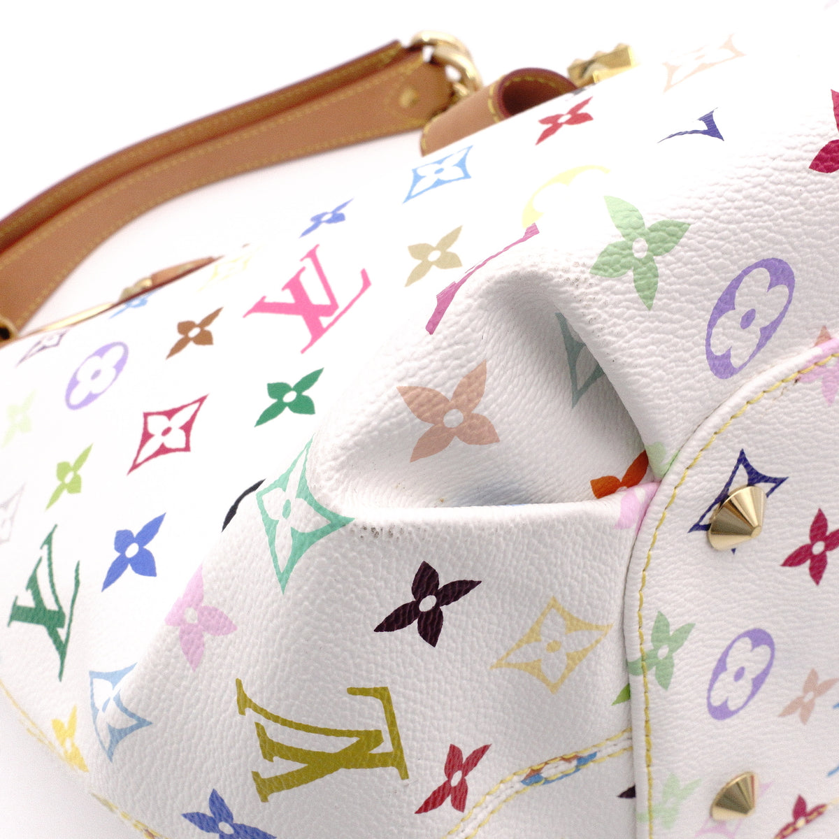 LOUIS VUITTON Annie GM Monogram Multicolor Shoulder Bag, PVC/Leather, Hand Bag Women's
