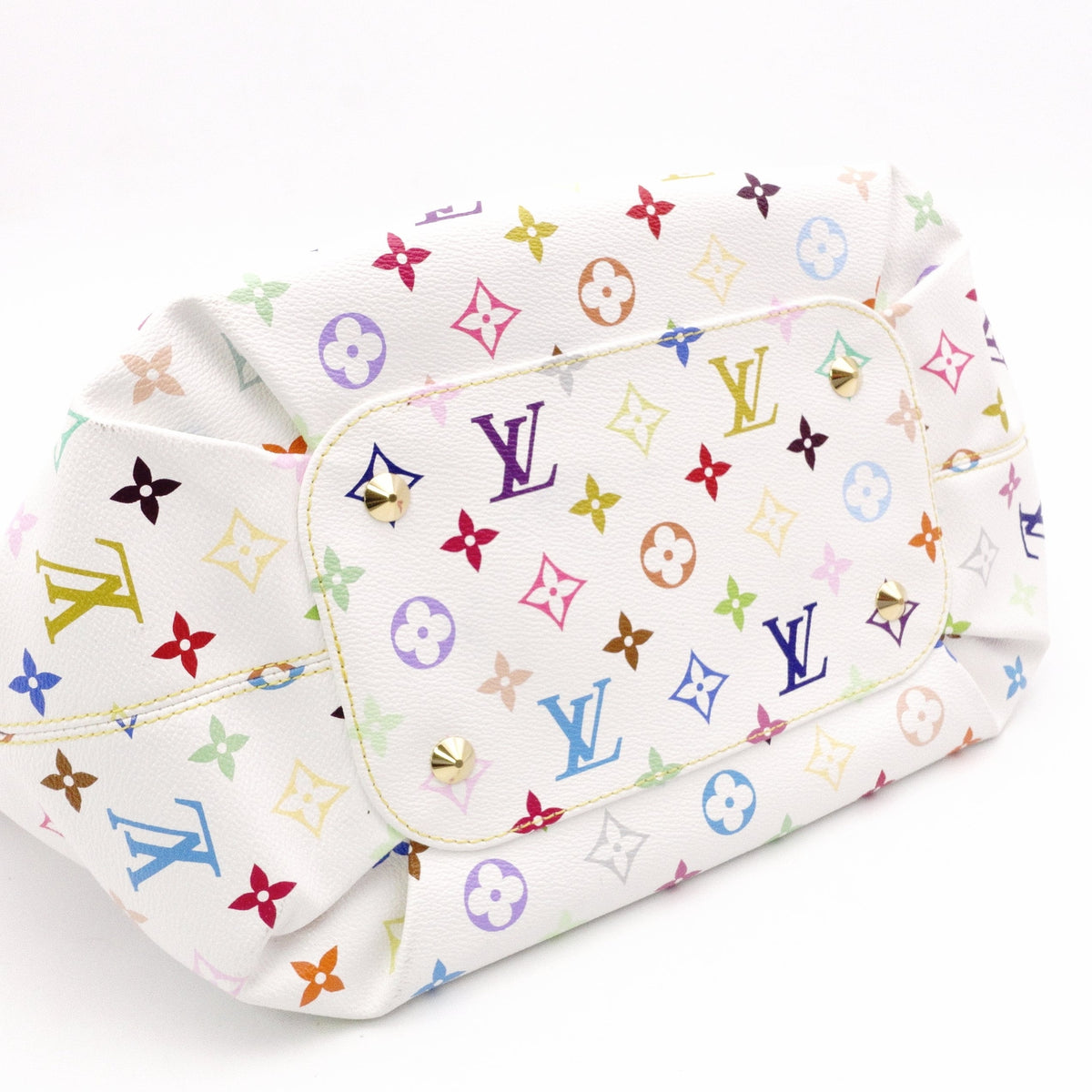 LOUIS VUITTON Annie GM Monogram Multicolor Shoulder Bag, PVC/Leather, Hand Bag Women's