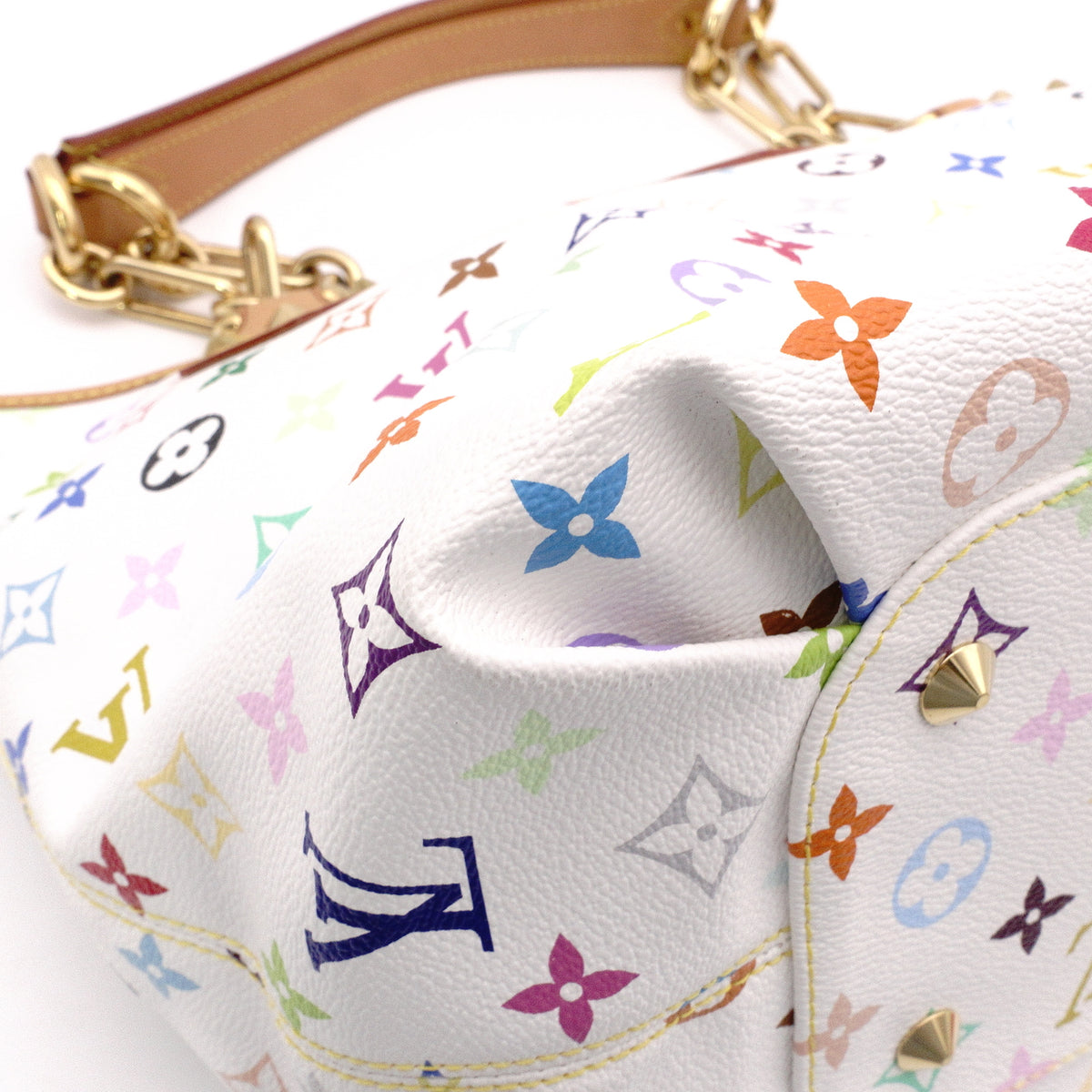 LOUIS VUITTON Annie GM Monogram Multicolor Shoulder Bag, PVC/Leather, Hand Bag Women's