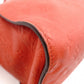 LOUIS VUITTON Lumineux PM Monogram Implant Shoulder Bag, Leather, Orange, 2-Way