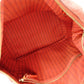LOUIS VUITTON Lumineux PM Monogram Implant Shoulder Bag, Leather, Orange, 2-Way