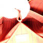 LOUIS VUITTON Lumineux PM Monogram Implant Shoulder Bag, Leather, Orange, 2-Way