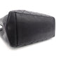 CHANEL Matelassé Shoulder Bag Leather Black