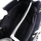 CHANEL Matelassé Shoulder Bag Leather Black