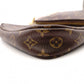 LOUIS VUITTON Multi-Pochette Accessoires Monogram Canvas Shoulder Bag, Brown/Pink, Leather/PVC Women's