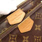 LOUIS VUITTON Multi-Pochette Accessoires Monogram Canvas Shoulder Bag, Brown/Pink, Leather/PVC Women's