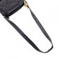 CHANEL Lambskin Matelassé Shoulder Bag, Leather, Black, Vintage Gold Hardware