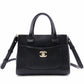 CHANEL Neo Executive Shoulder Bag, 2way Hand Bag, Leather, Black, Gold Hardware, Women's