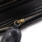 CHANEL Lambskin Matelassé Shoulder Bag, Leather, Black, Vintage Gold Hardware