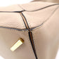 LOEWE Puzzle Medium Handbag, Leather, Beige, 2-Way, Gold Hardware, Crossbody