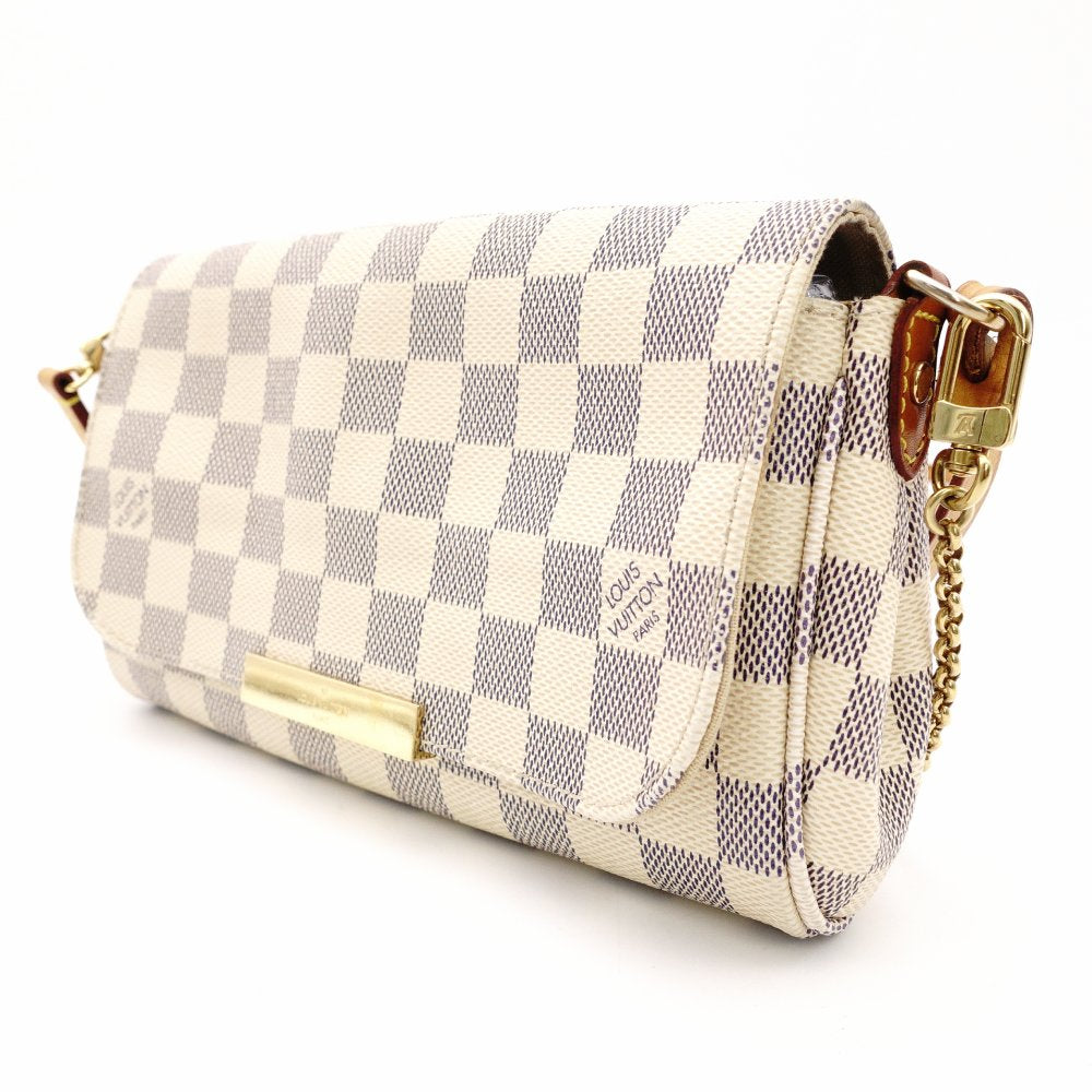 LOUIS VUITTON Favorite Azur Shoulder Bag
