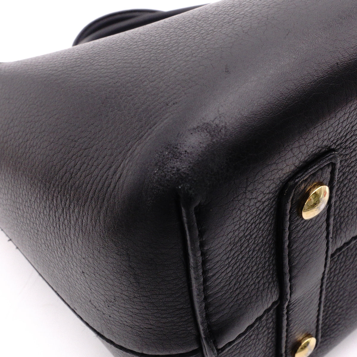 BURBERRY Belt Bag, Handbag, Leather, Black, Brown, 2-Way Crossbody