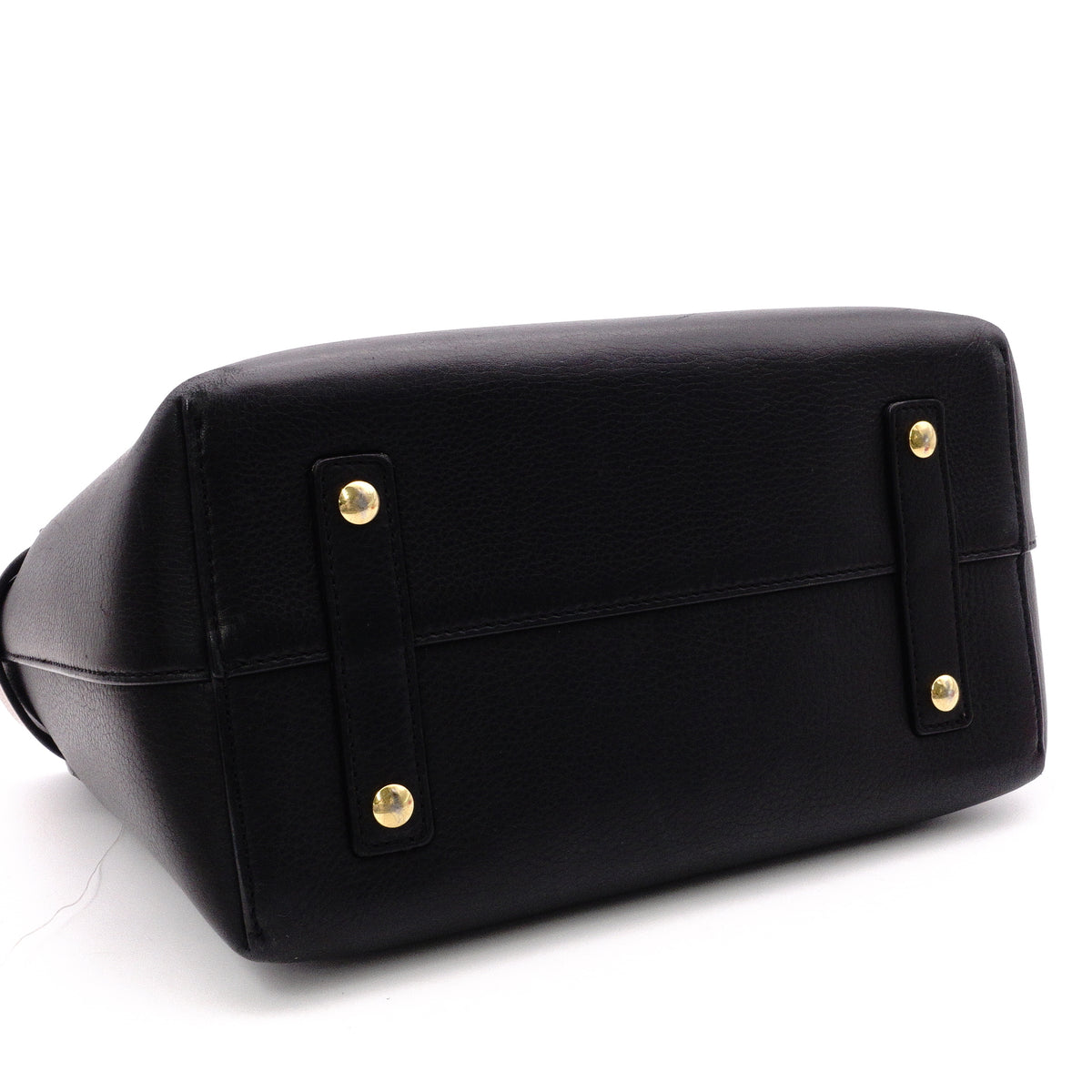 BURBERRY Belt Bag, Handbag, Leather, Black, Brown, 2-Way Crossbody