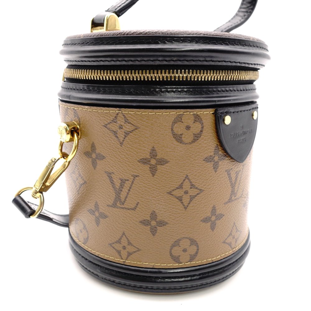 LOUIS VUITTON Cannes Monogram Giant Reverse Shoulder Bag