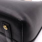BURBERRY Belt Bag, Handbag, Leather, Black, Brown, 2-Way Crossbody