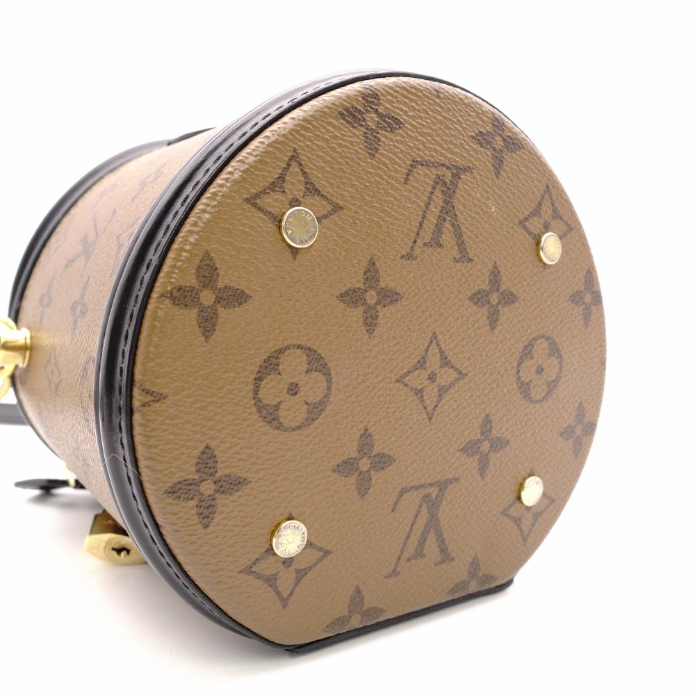 LOUIS VUITTON Cannes Monogram Giant Reverse Shoulder Bag