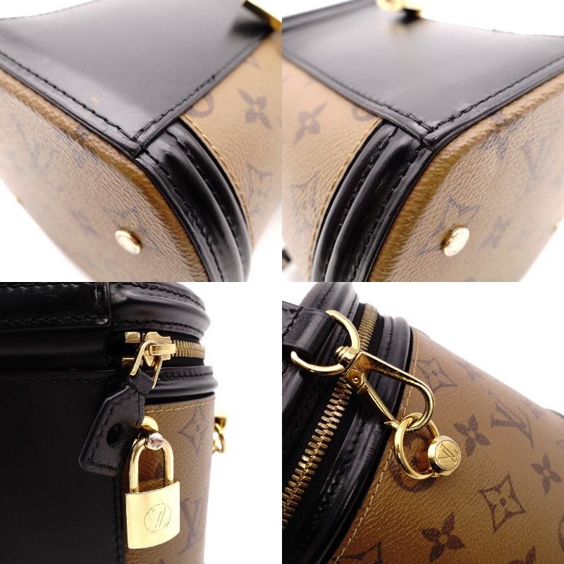 LOUIS VUITTON Cannes Monogram Giant Reverse Shoulder Bag