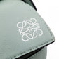 LOEWE Puzzle Medium Handbag, Leather, Green, 2-Way Crossbody