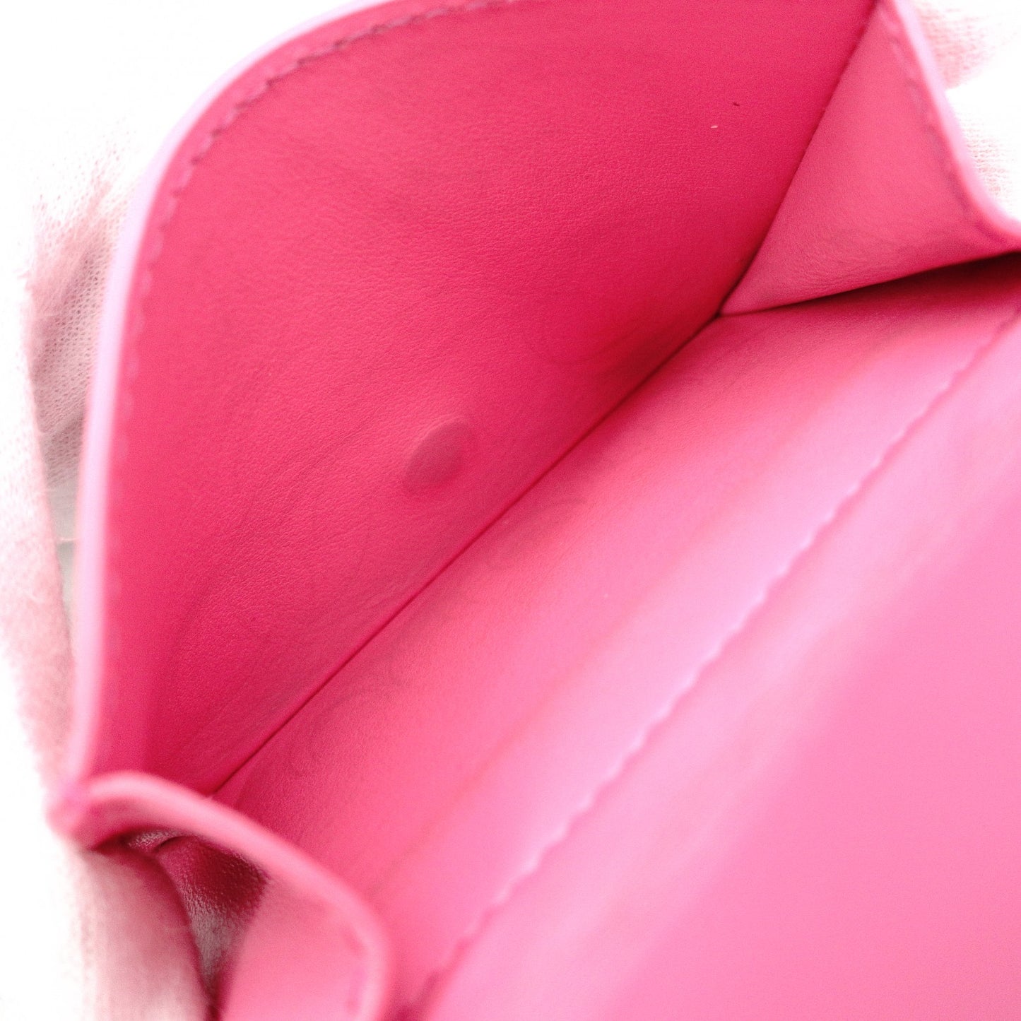 Bottega Veneta Intrecciato Tri-Fold Wallet, Leather, Pink, Wallet