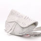 Dior Saddle Daniel Arsham Newspaper Shoulder Bag, PVC/Leather, White