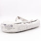 Dior Saddle Daniel Arsham Newspaper Shoulder Bag, PVC/Leather, White